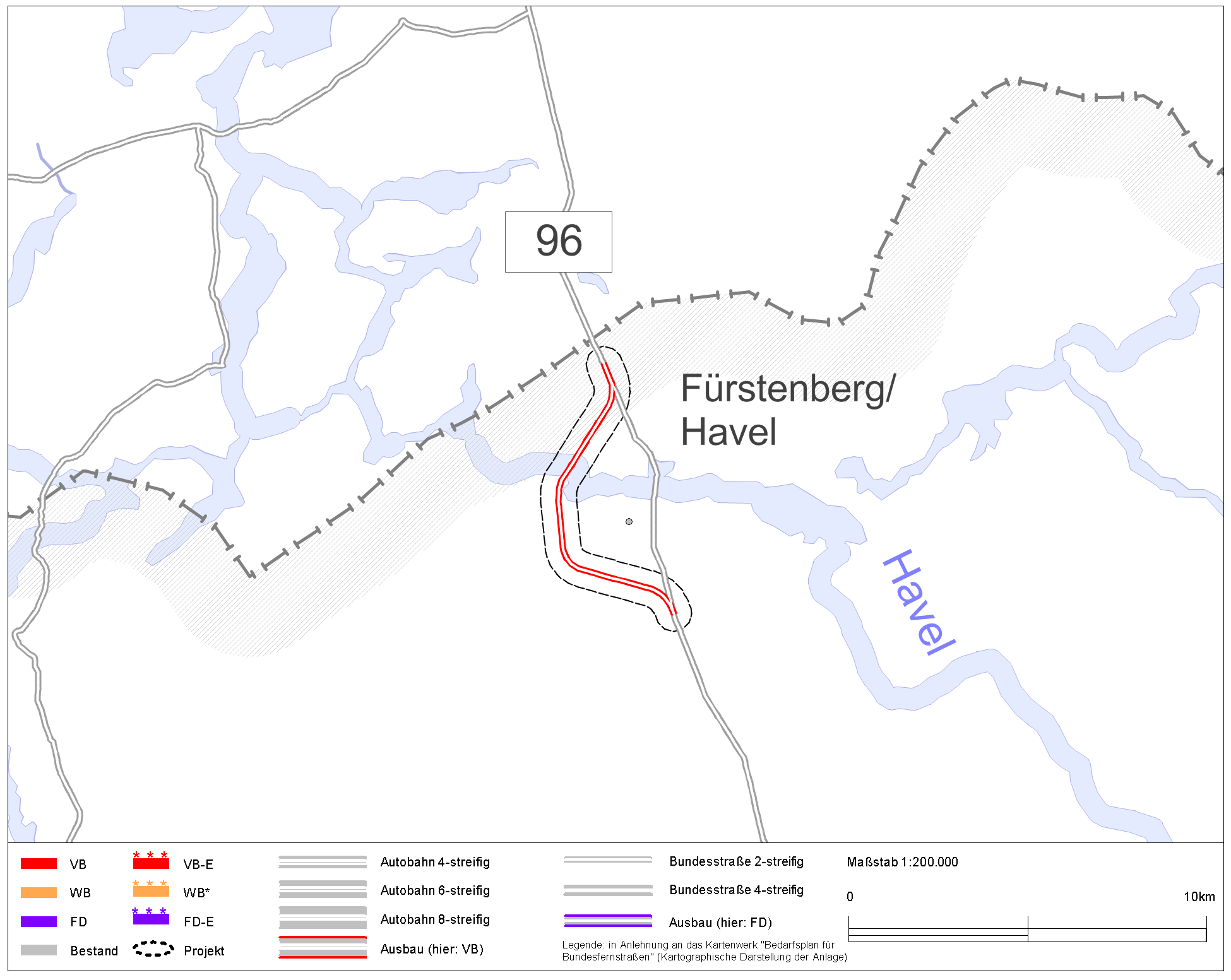 B96 in Fürstenberg: Brückensperrung für schwere LKW beunruhigt die  Wirtschaft